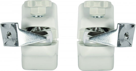 B Tech Bt332/w Speaker Wall Mount 1mbtg005 Chrome Black