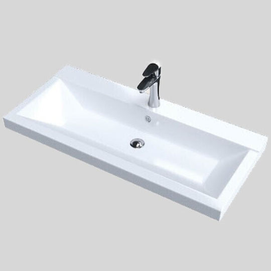 Sanitec Nodo Επικαθήμενος Νιπτήρας Πορσελάνης 70x40x11cm Λευκός Sanitec Nodo Επικαθήμενος Νιπτήρας Πορσελάνης 70x40x11cm Λευκός