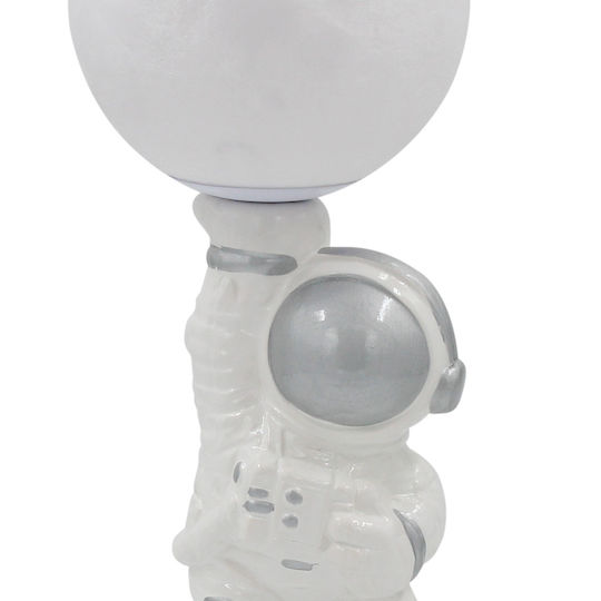 Keskor Led Kids Decorative Lamp Astronaut White 11x11x34εκ.