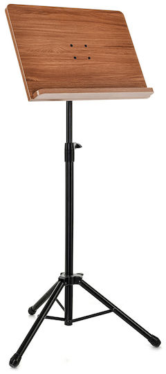 Gewa Αναλόγιο Ορχήστρας Ύψους 78-130cm σε Καφέ Χρώμα
