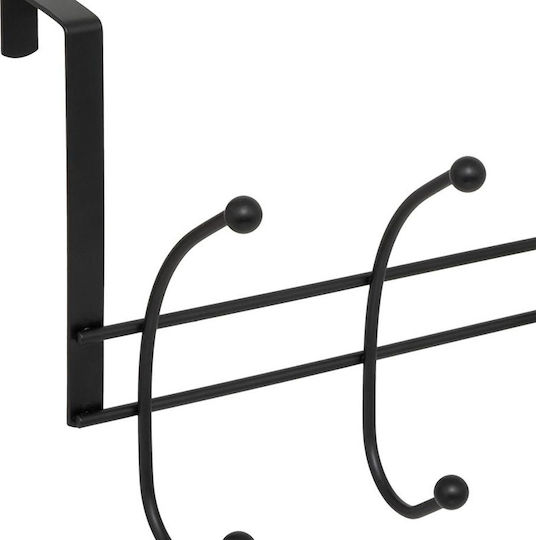 Five Door Hook 5 Slots Metallic 42x12x12cm