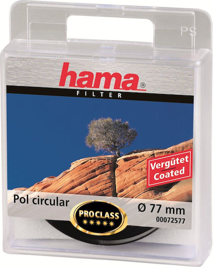 Hama Circular Polarizing Filter Ar Coated 77.0mm Black