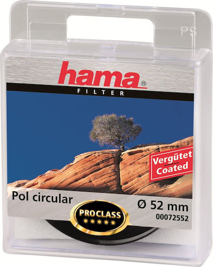 Hama Circular Polarizing Filter 52.0 Mm Black