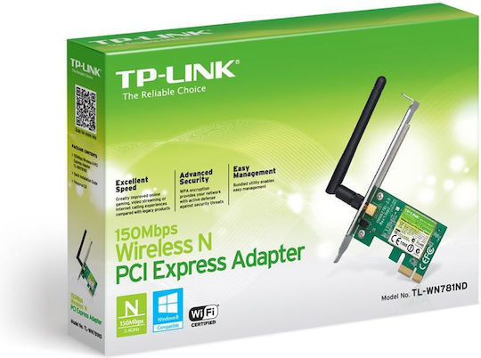 TP-LINK Wireless Card (150Mbps) PCI Card