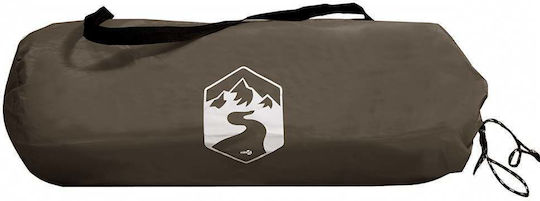 vidaXL Fishing Tent Camping Tent Igloo Brown 3 Seasons for 5 People 320x292x178cm