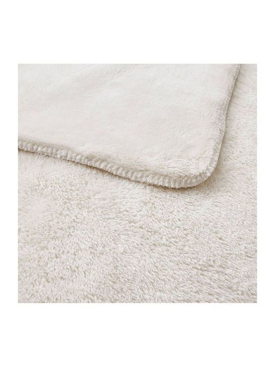 Butlers Lords Velvet Blanket Single 150x200cm Light Beige