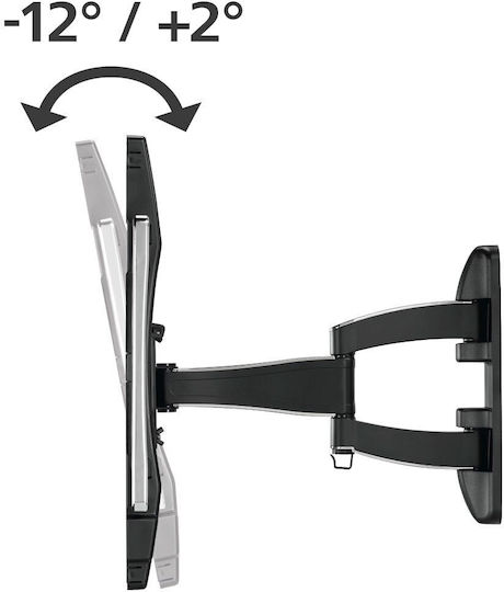 HAMA 00118056 Βάση Τηλεόρασης Τοίχου έως 65" και 50kg Μαύρο