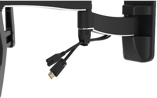 HAMA 00118056 Βάση Τηλεόρασης Τοίχου έως 65" και 50kg Μαύρο