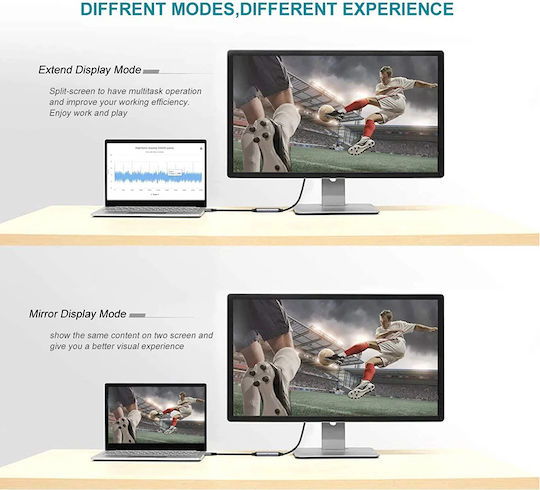Αντάπτορας Type-c To Hdtv 4k 60hz 10cm