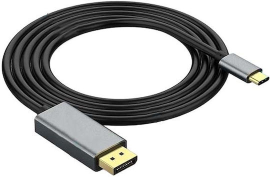 ATC Video Cable USB-C male - DisplayPort 1.8m 02.002.0024