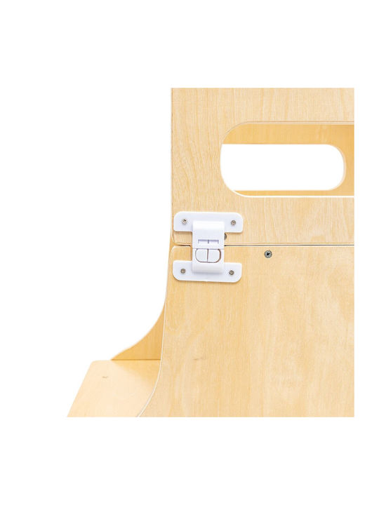 Lernturm aus Holz Beige Atmosphera