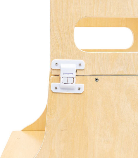 Learning Tower made of Wood Beige Atmosphera