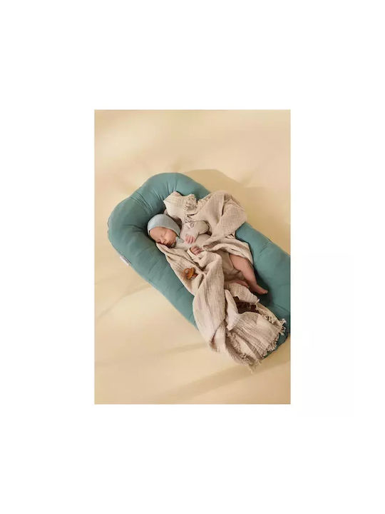 Liewood Βρεφικό Μαξιλάρι Φωλιά Edward Dove Blue 60x100εκ.