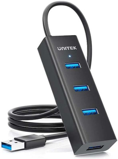 Unitek USB-Hub 4 Anschlüsse USB 3.2 mit USB-A Anschluss