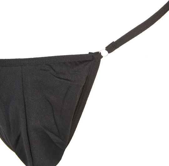 Comfort Ανδρικό Sexy String Μαύρο