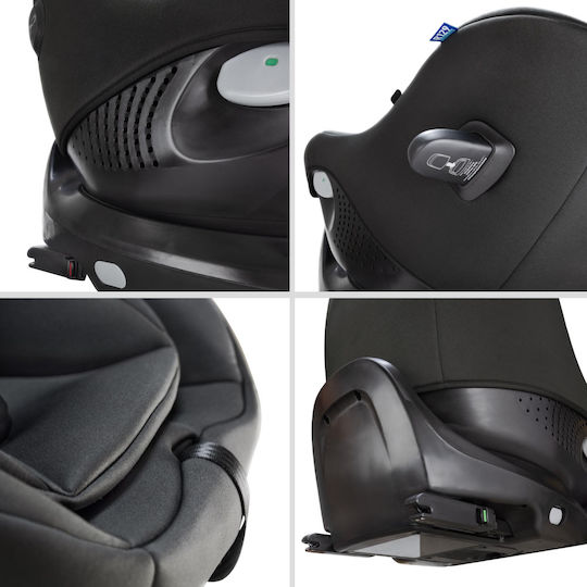 Graco Turn2me Dlx Καθισματάκι Αυτοκινήτου i-Size με Isofix Midnight