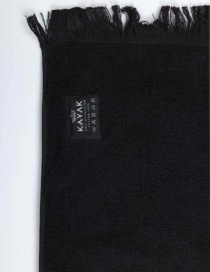 Kayak Beach Towel Black