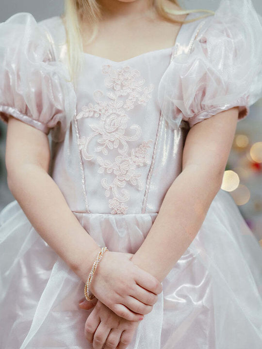Kids Carnival Costume Rose Gold Princess