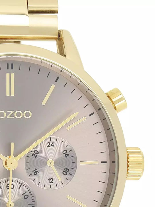 Oozoo Timepieces Ρολόι Μπαταρίας με Μεταλλικό Μπρασελέ Oozoo Timepieces Ρολόι Μπαταρίας με Μεταλλικό Μπρασελέ