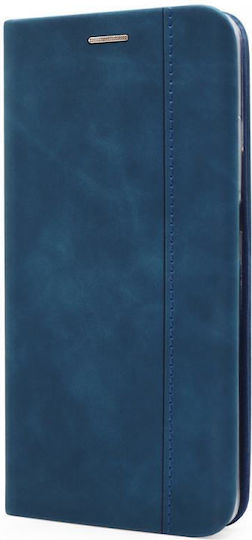 iNOS S-Folio NE Book Synthetic Leather Navy Blue (Poco C40)