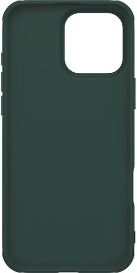 Nillkin Super Frosted Shield Pro Umschlag Rückseite Kunststoff / Silikon 0.5mm Wasserdicht Grün (iPhone 17 Pro Max / iPhone 17 Pro / iPhone 16 Pro Max)