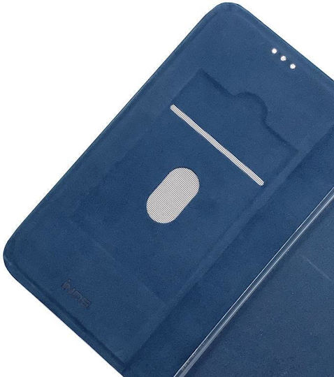 iNOS S-Folio NE Book Δερματίνης Navy Μπλε (Poco C40)