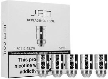 Innokin Jem Pen Kanthal Coil Electronic Cigarette Resistance 1.6ohm (MTL) 5pcs