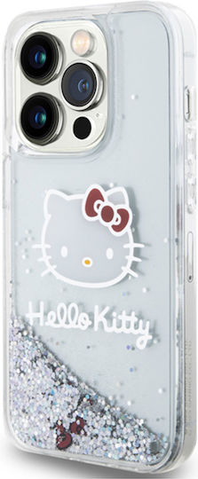 Hello Kitty Back Cover Πλαστικό Ασημί (iPhone 14 Pro Max)