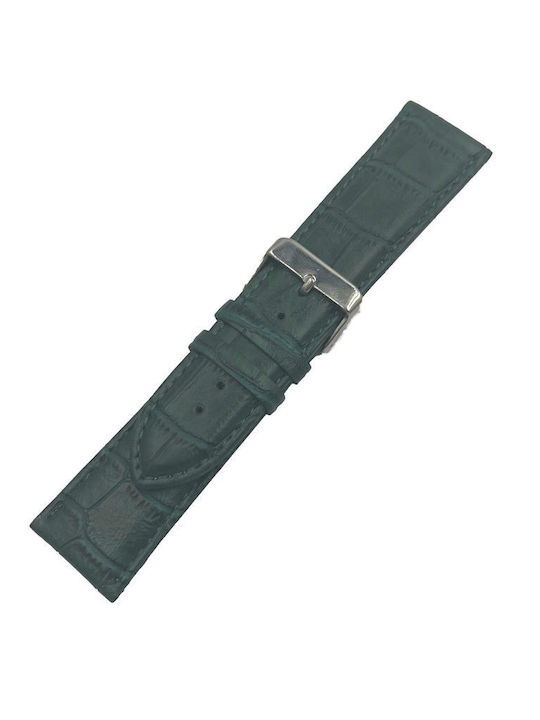 ByLeather Δερμάτινο Λουράκι Πράσινο 12mm