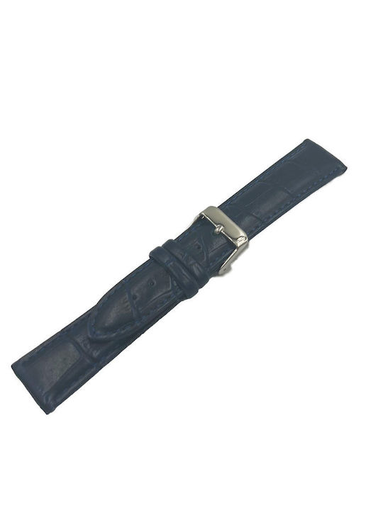 ByLeather Δερμάτινο Λουράκι Μπλε 16mm