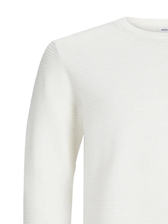 Jack & Jones Long Sleeve Sweater White