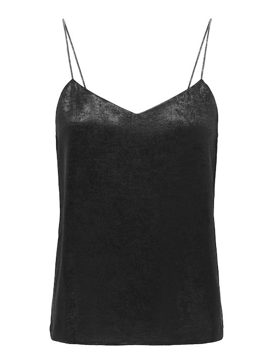 Γυναικεία Μπλούζα με Τιράντες Black