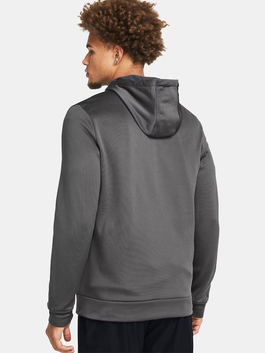 Under Armour Sweatshirt Fleece with Hood grey