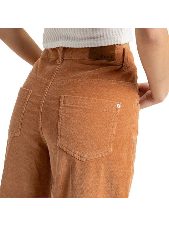 Surf On Cloud Women's Fabric Trousers Beige