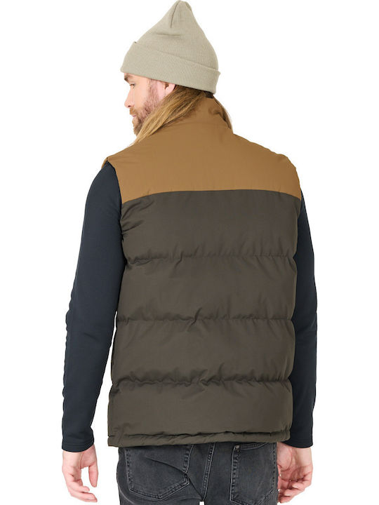 Без Ръкав Puffer Кафяв