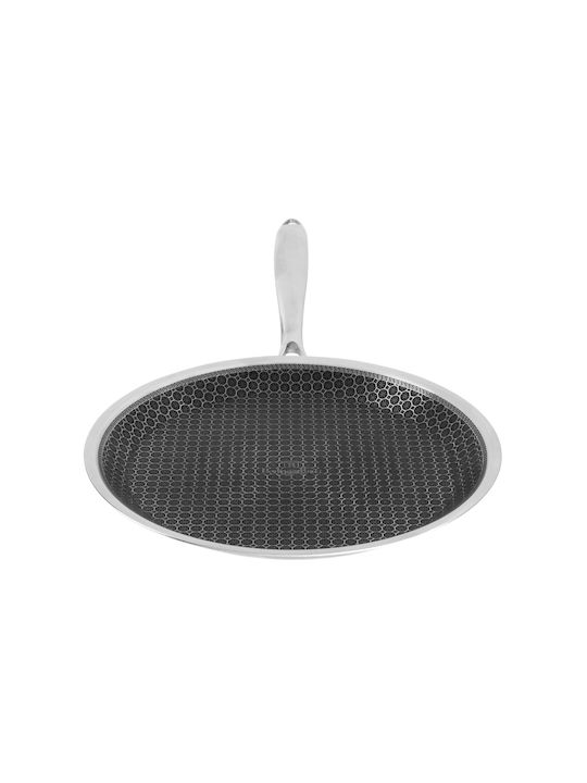 26 Cm Non-stick Stainless Steel Pancake Pan Eternal Collection Berlinger Haus Bh 8506
