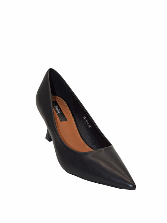 Morena Spain Pointed Toe Black Medium Heels