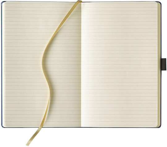 THeofylaktos Notebook Ruled with Elastic Beige
