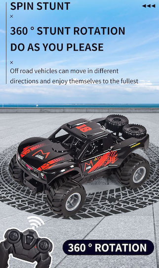 JJRC Τηλεκατευθυνόμενο Αυτοκίνητο 4WD Μαύρο
