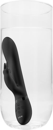 Vive Δονητής Rabbit Μαύρος