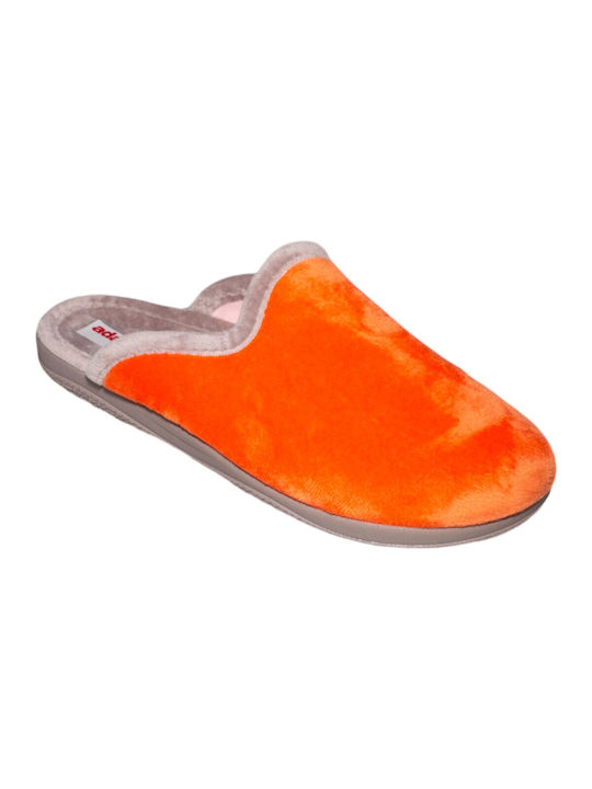 Adam's Shoes Anatomical Women's Slippers in Orange color