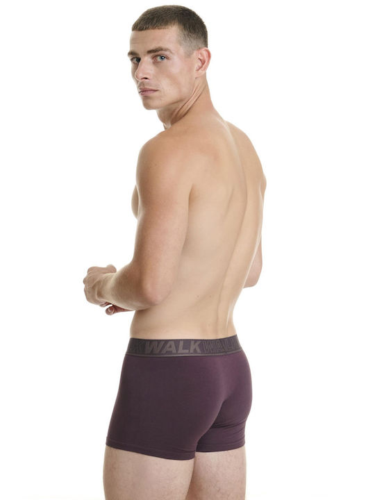 Men's Boxer Brown, Bordeaux