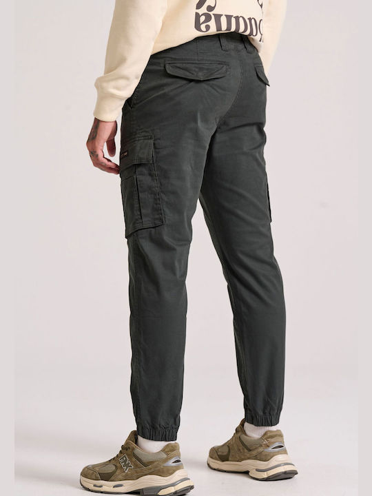 Funky Buddha Trousers Cargo in Regular Fit Forest Green