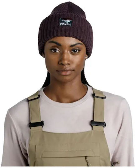 Rutger Beanie Unisex Beanie Knitted in Purple color