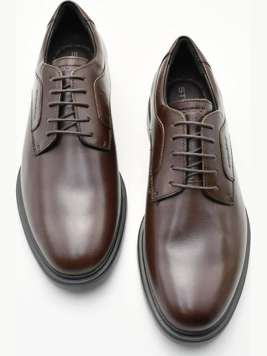 Leder Herren Freizeitschuhe Braun