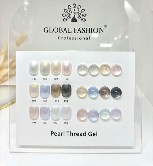 Global Fashion Semi-Permanent Nail Polish 198 8ml 1pcs