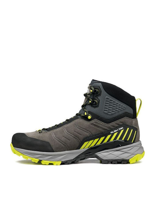 Scarpa Rush Trk Мъжки Туристически ботуши Водоустойчиви с мембрана Gore-Tex Жълт