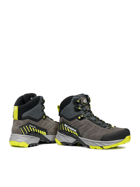 Scarpa Rush Trk Мъжки Туристически ботуши Водоустойчиви с мембрана Gore-Tex Жълт
