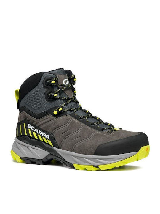 Scarpa Rush Trk Мъжки Туристически ботуши Водоустойчиви с мембрана Gore-Tex Жълт