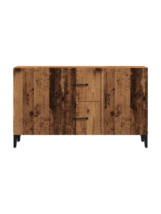 Sideboard Wooden with Drawers Coffee 100x36x60cm